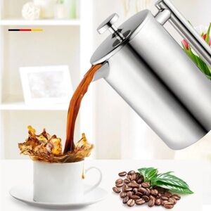 FRENCH PRESS Espresso  Goodcook 34 oz. Stainless Steel, Thermal NWT